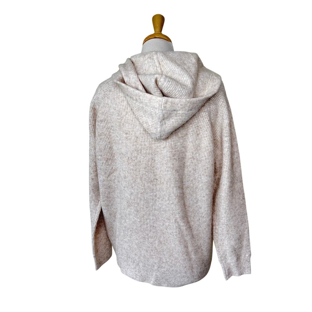 HATCH The Cozy Waffle Visitor Hoodie (M) + Maternity Jogger (S) Oatmeal Mélange - Picture 5 of 13